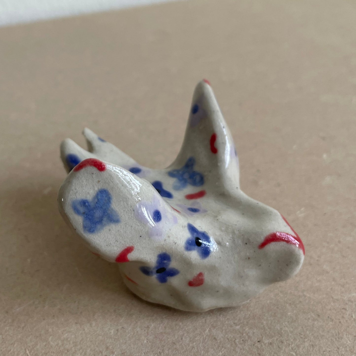 Zwaluw floral blauw (maat S)