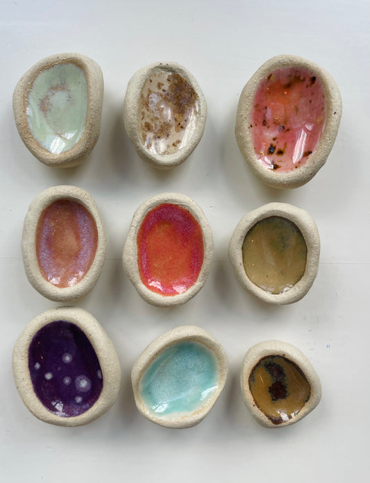 Sensorische steen (worry stone)