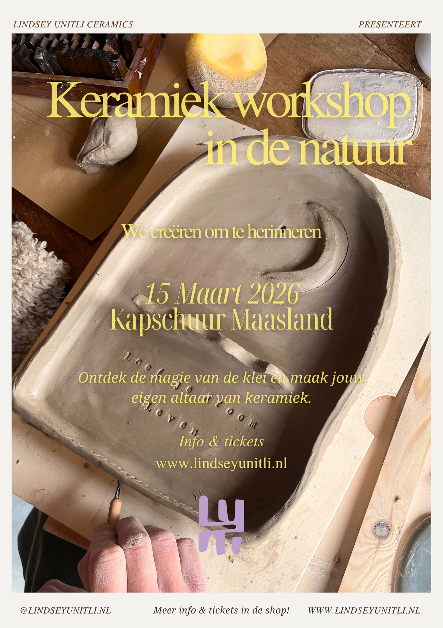 Altaar workshop | maak een altaar van keramiek 15 MAART 2026 in Maasland (ZH)