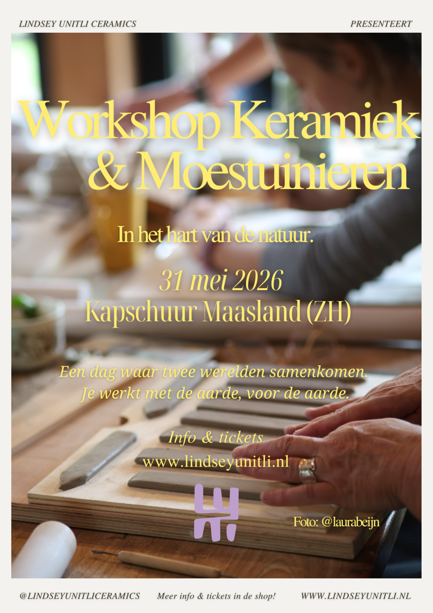Workshop Keramiek & Moestuinieren | 31 MEI 2026 in Maasland (ZH)